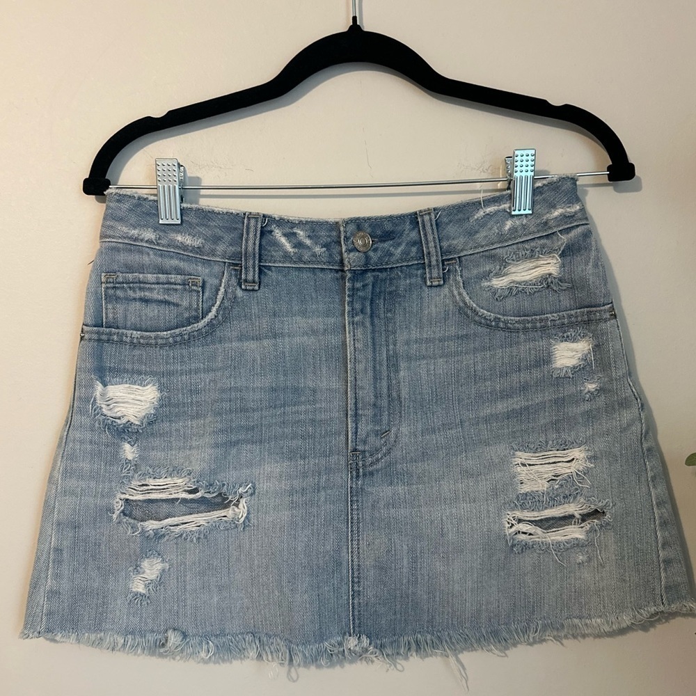 Abercrombie & Fitch Jean Skirt 2‎